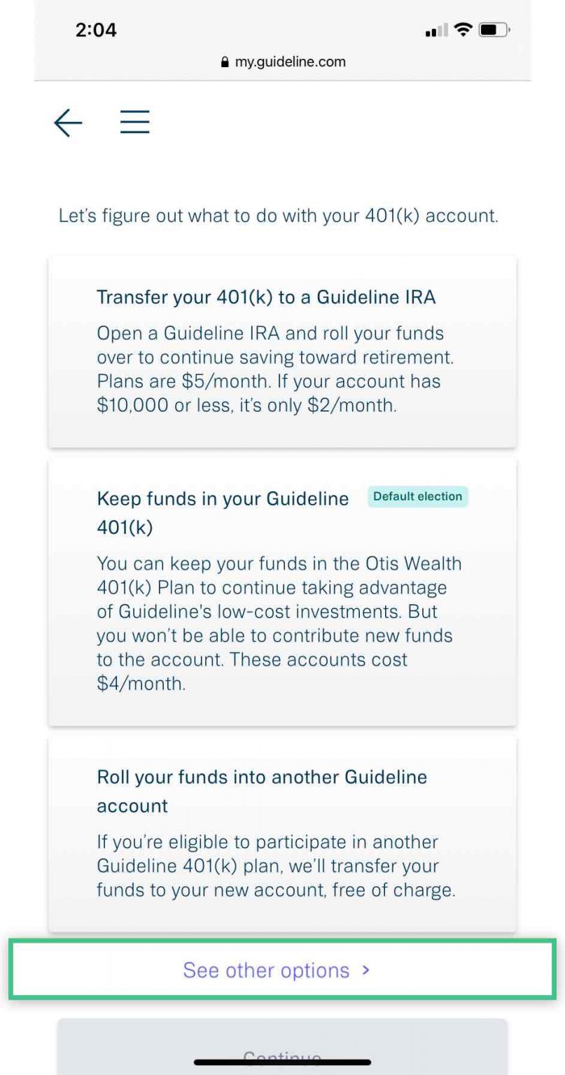 Submit A Rollover Request For A Guideline 401(k) – Capitalize